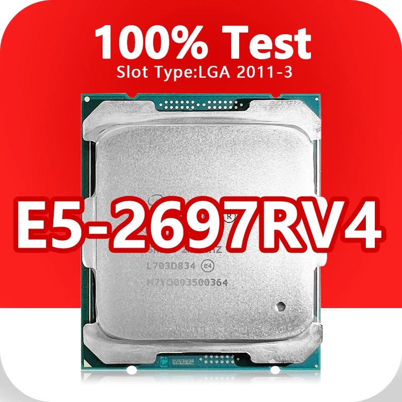 Xeon E5-2697RV4 CPU μ LGA2011-3, X99  E5 2697RV4 , 14nm, 18 ھ, 36 , 2.3GHz, 45MB, 145W